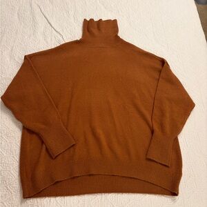 Vince Camuto Warm Cinnamon Turtleneck Sweater
